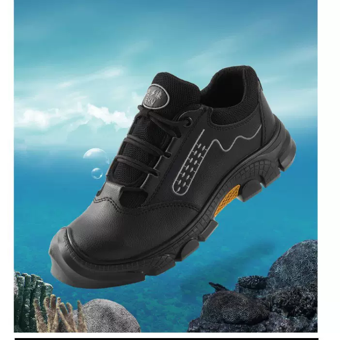 新款秋冬劳保鞋男时尚运动款安全鞋钢包头防砸防穿刺轻便工作鞋