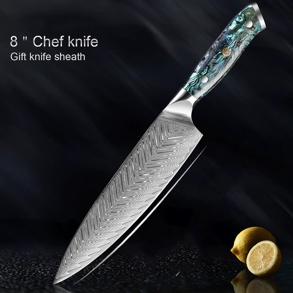 8-Inch Chef's Knife [Abalone Shell Handle]