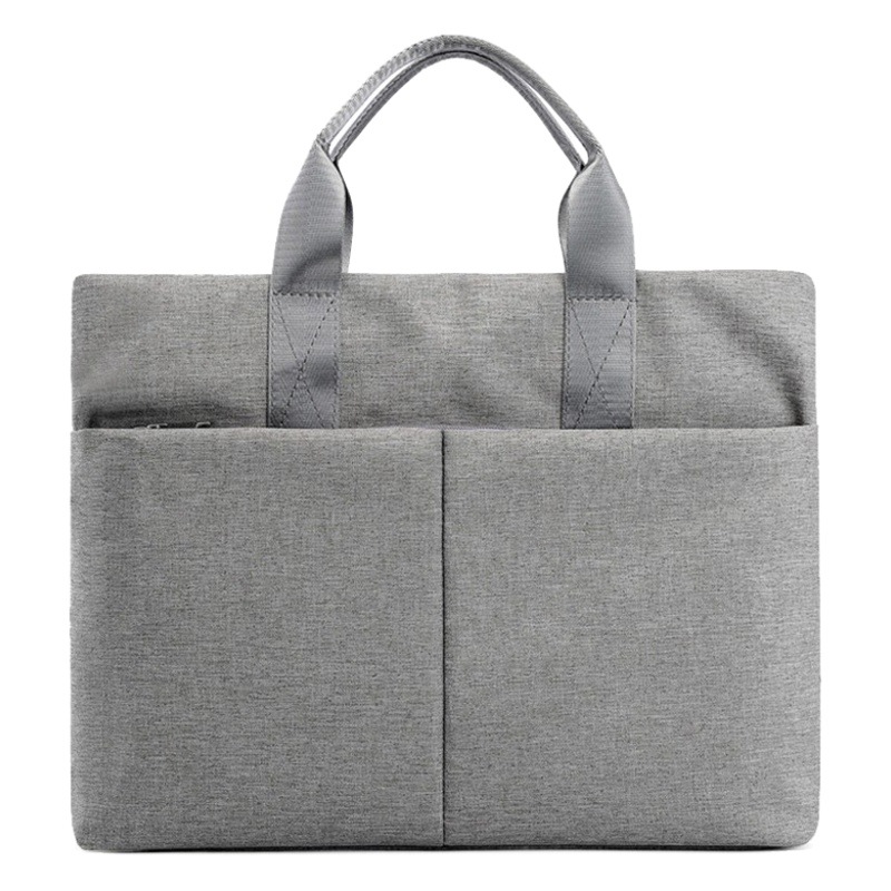 Factory wholesale business laptop bag men's portable file bag briefcase fashion printing logo exhibition bag