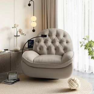 Electric Rocking Chair Bedroom Single Lazy Rotating Recliner First Class Multifunctional Sofa Living Room Home Cross-Border