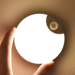 New Sensor Light Human Body Sensor Light Smart Bedroom Aisle Toilet Dimming Magnetic Suction with Charging Led Night Light