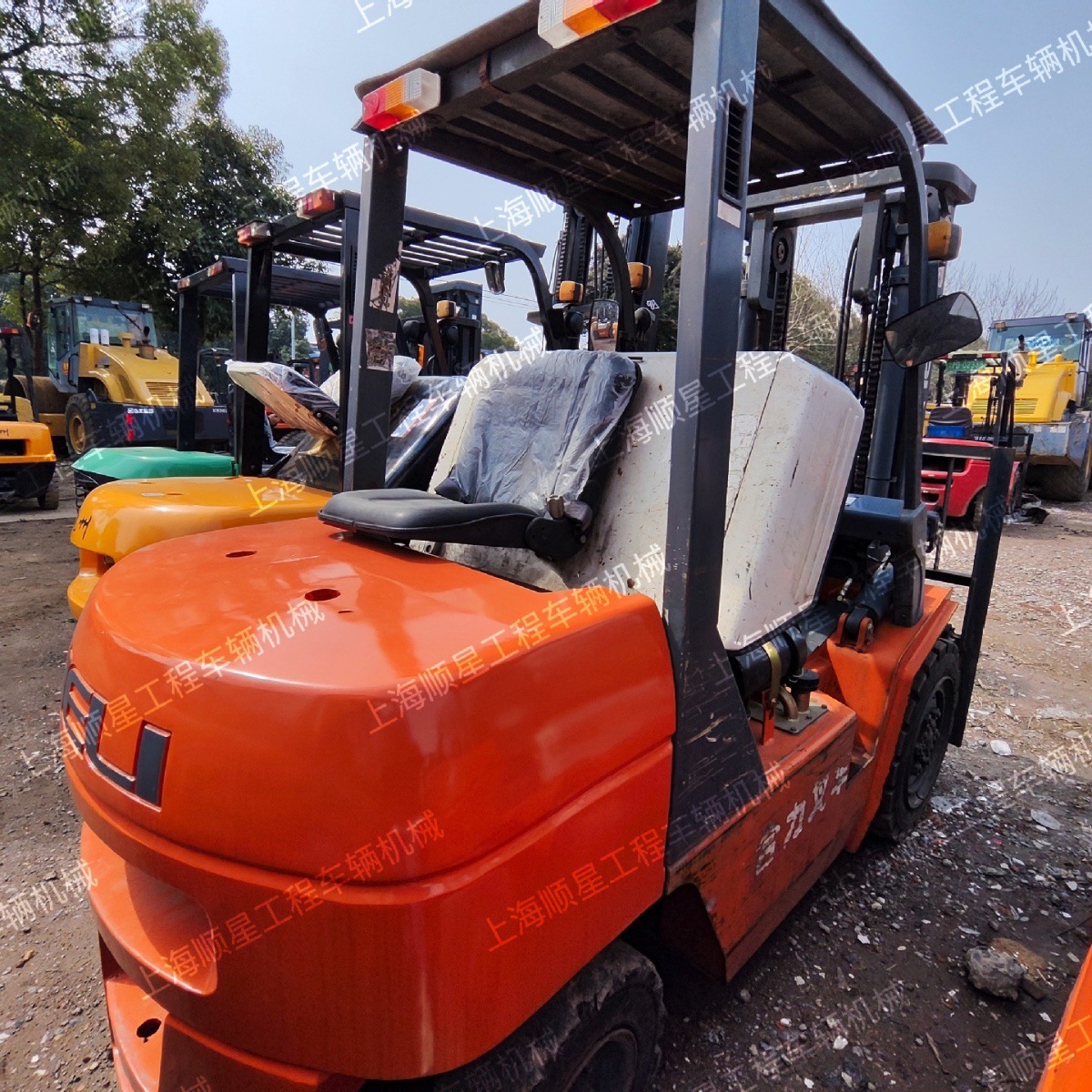 合力3.5吨柴油叉车 手动挡 带侧移 国三货叉 现货 电瓶叉车