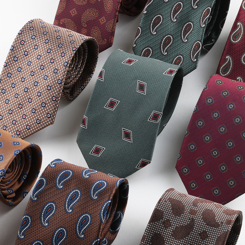Retro trend fashionable tie for leisure for office work
