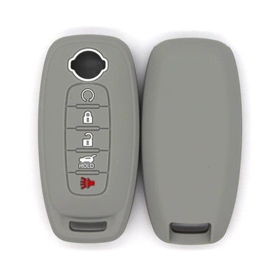 remote control soft rubber case – Car key bag - bulk-gray
