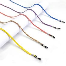 彩色线编织眼镜绳子防滑挂绳民族风波西米亚风格可爱新款老花绳