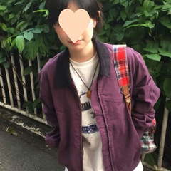 アメリカンレトロなハイエンドパープル野球作業服女性のための 2025 秋の新デザインラペルジャケットコート