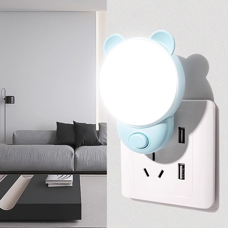 小夜灯寝室睡眠灯子供用の柔らかい光のアイランプと睡眠灯の電気省エネランプ|undefined