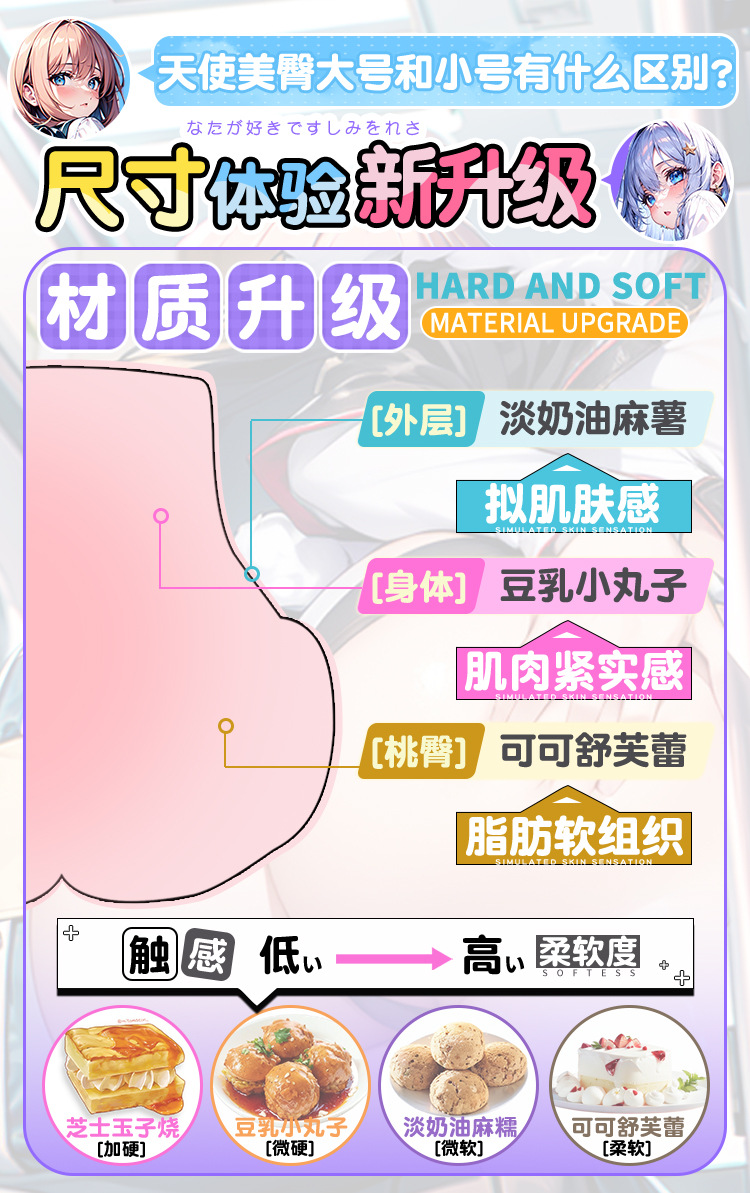 Jiuai Angel Big Butt Male Masturbation Device Half-Body Doll TPE Manual — detail image 22