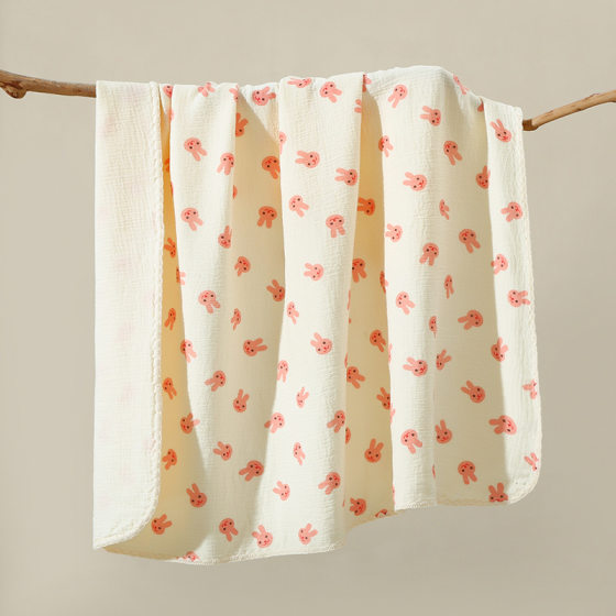 Wholesale baby cotton bag newborn baby spring and summer out of the bag single children's cute cartoon baby blanket