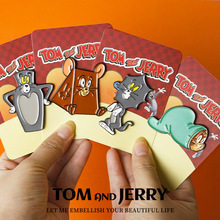 猫和老鼠徽章定制创意卡通胸针个性金属别针徽章动漫周边包包挂件