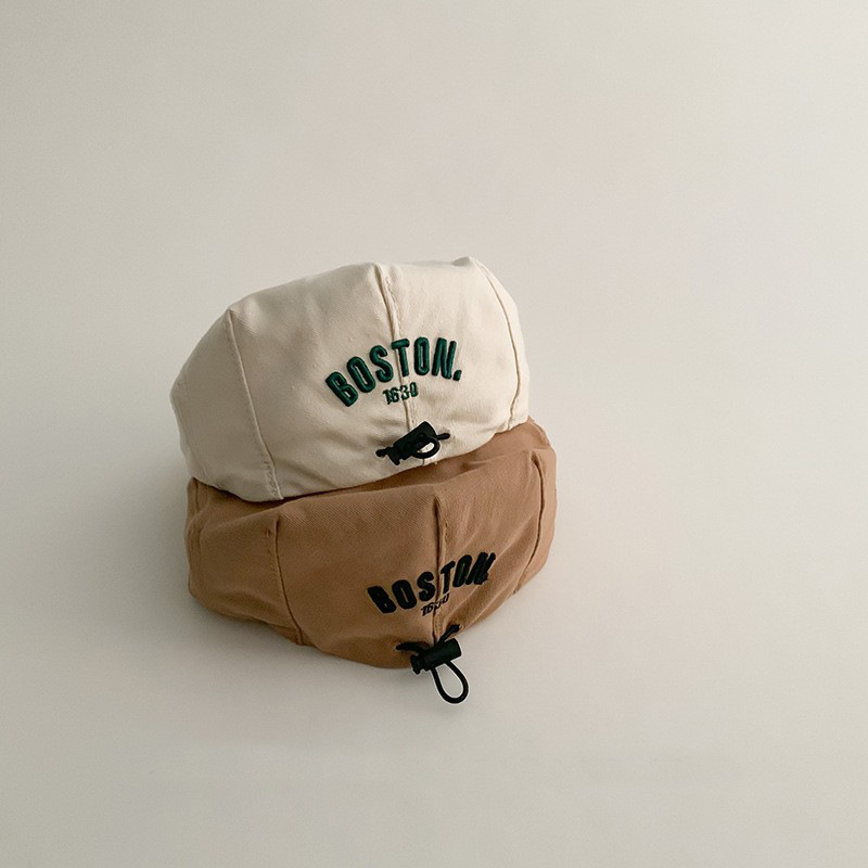 Nuevo bebé sombrero coreano primavera y otoño estilo extranjero boina de estilo universal sombrero de boca de pato para niños niñas ajustable sombrero hacia adelante