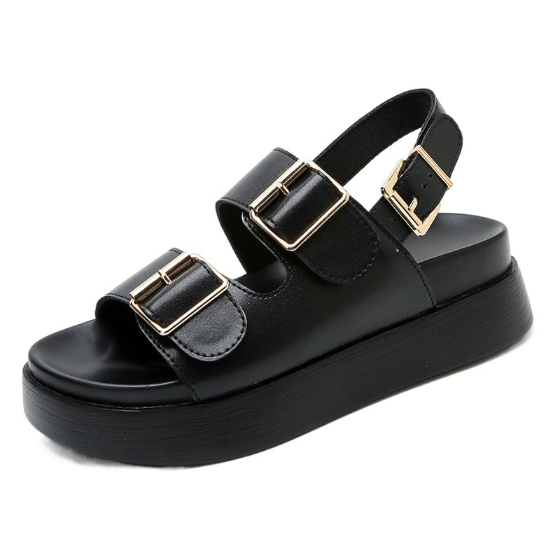 Босоножки в бурном стиле женские 2023 летние кексы Joker Net красная сказочная ветра увеличены римские туфли маленькие