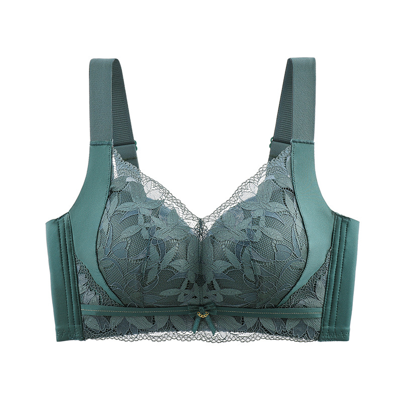 La misma ropa interior de belleza urbana, los senos pequeños de las mujeres se juntan para mostrar un gran anti-caída, los senos secundarios no tienen aros de acero, texto de encaje ajustable