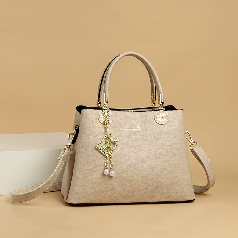 Capacious one-shoulder bag for leisure, city style