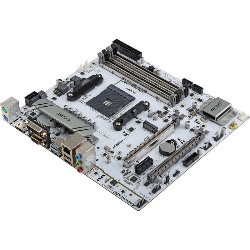 Совместимая материнская плата AMD Onda A520SD4-W/B (AMD A520 / socket AM4), поддержка Ryzen 5 5600/5500