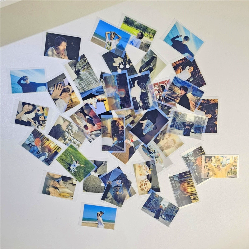 Обратная пленка светотеневой закладка-карта, Polaroid DIY слайд-рамка, корпус, рамка для пленки