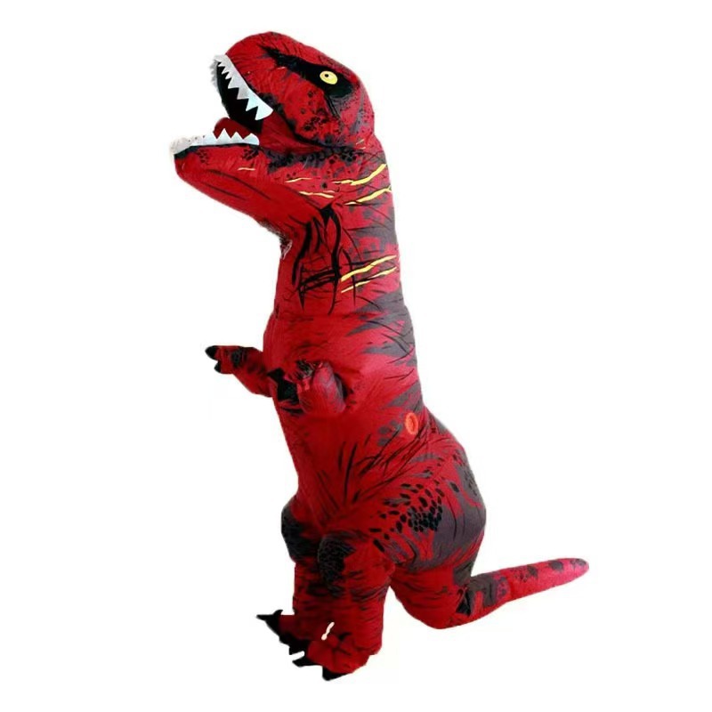 Halloween transfronterizo T-Rex trajes inflables realistas trajes de espectáculo de dinosaurios trajes inflables extraños trajes de espectáculo de dinosaurios