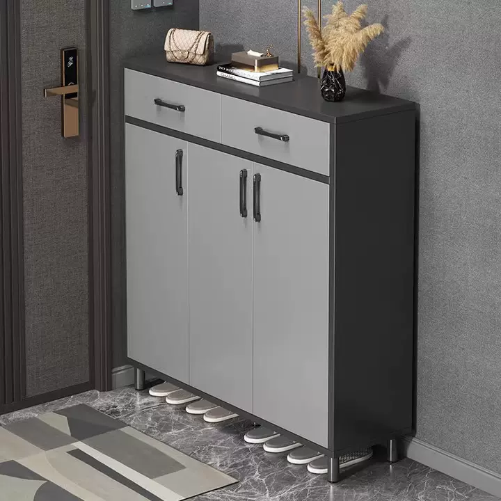 鞋柜家用门口室内新款2024爆款楼道大容量入户玄关经济型储物鞋架