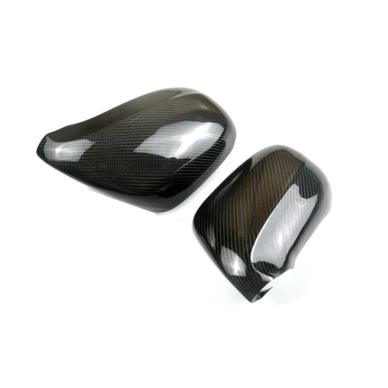 Adecuado para 06-12 tipos de Flexus is250 is300 is350 cubierta del espejo retrovisor de fibra de carbono pegatinas sin luces