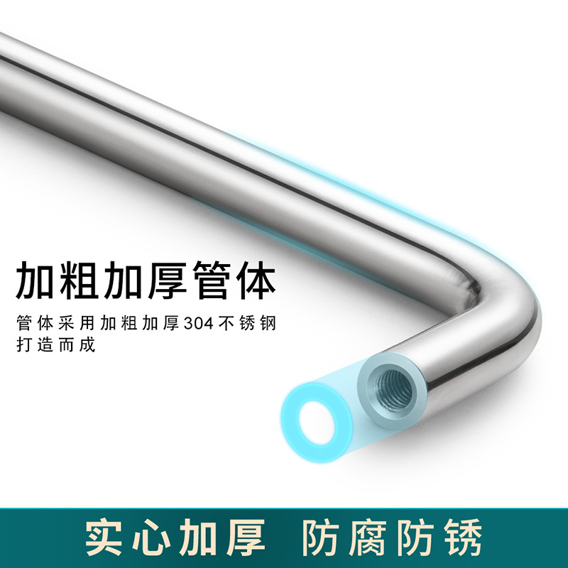 304不鏽鋼把手 ls511不鏽鋼拉手工業抽屜U型門把手衣櫃門金屬配件