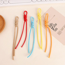 多巴胺彩色韩国蜡线绳编织包包挂绳项链手机挂绳钥匙扣皮质线批发
