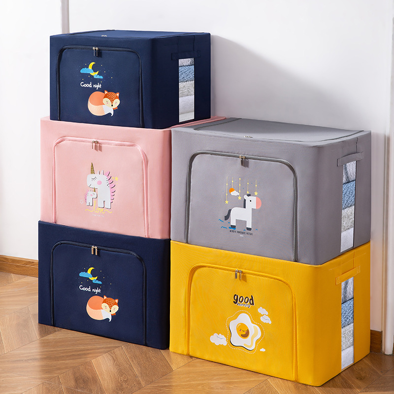 Transparent Storage Box Household Car Clothes Toy Snacks Backup Organiser Storage Box Plastic Basket Storage Box