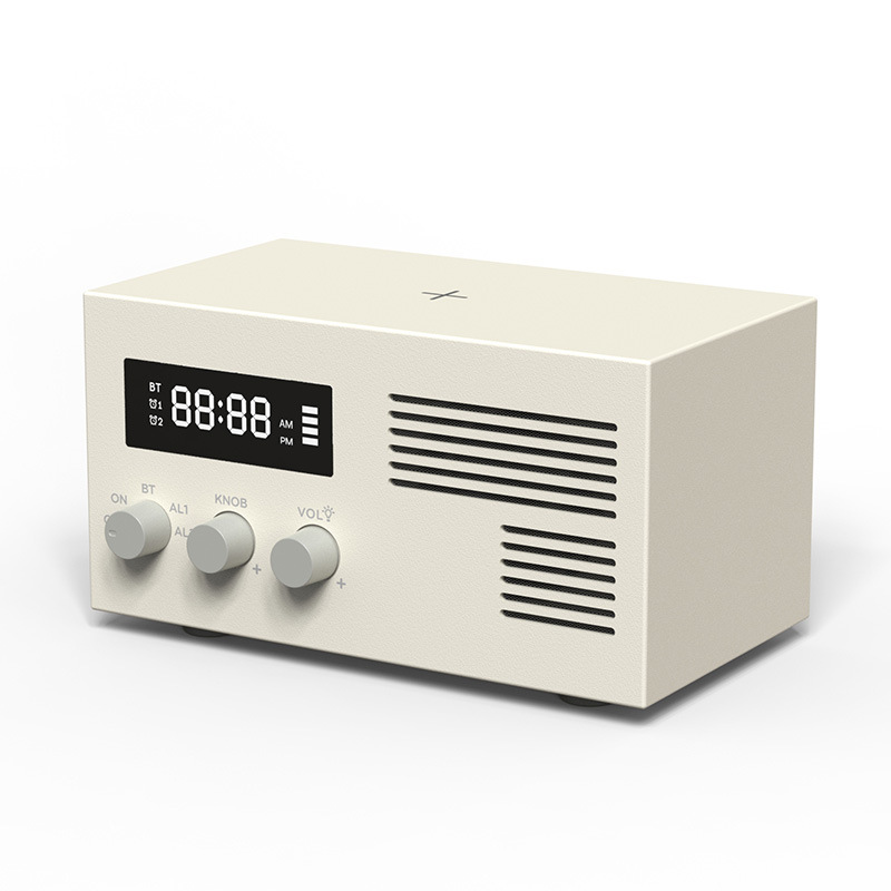 Altavoces Bluetooth retro mini tarjeta de sonido portátil radio inalámbrica computadora inteligente fábrica de regalos estéreo