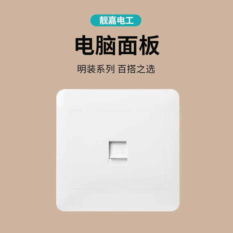 Q1 white computer socket