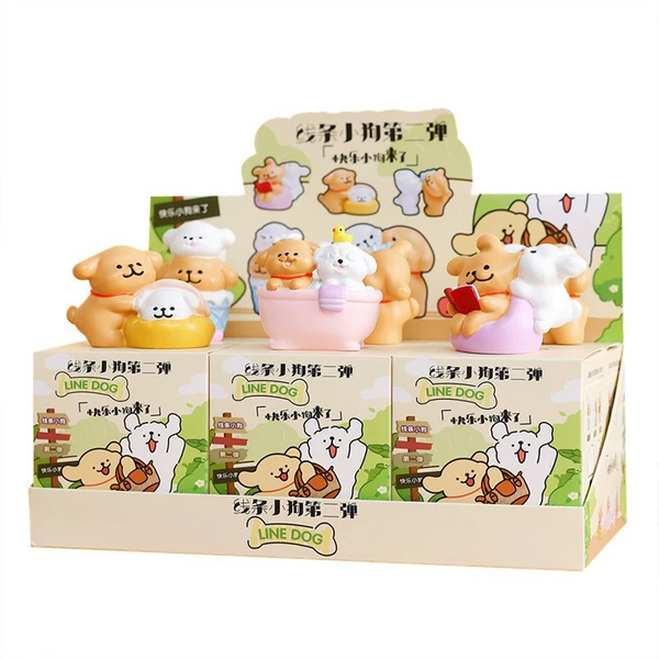 1040-162 Line puppy second bouncing one color box (6)