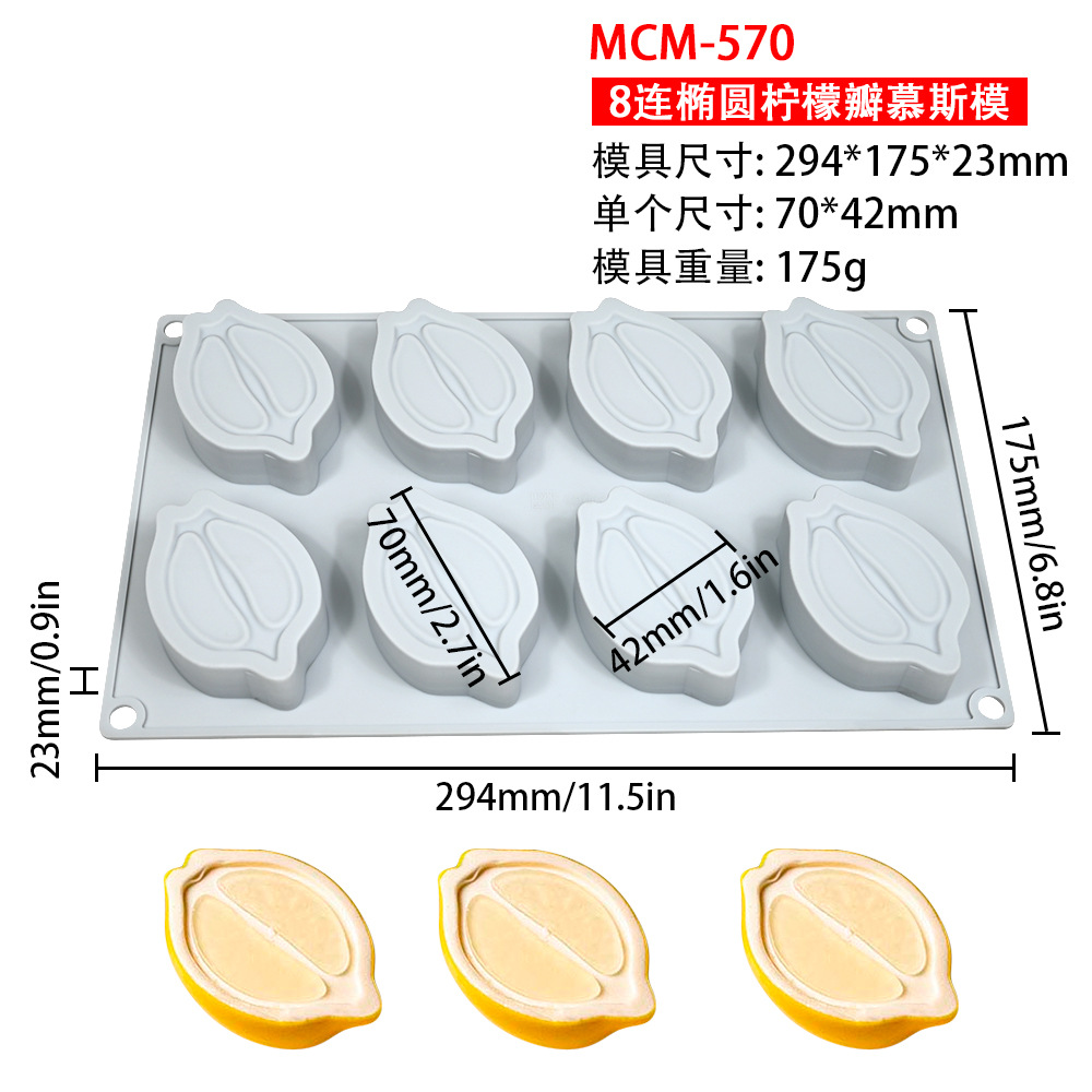 Fruta simulada Luchu Molde de silicona Castaño Ramas de maní Molde de pastel Queso de concha Molde de decoración de plato chino