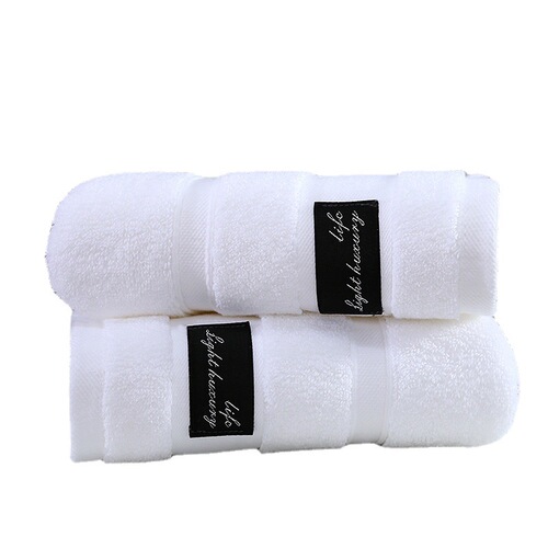 Cross-border wholesale Hilton towels hotel face towels hotel homestay pure cotton thick absorbent household 100% cotton towels