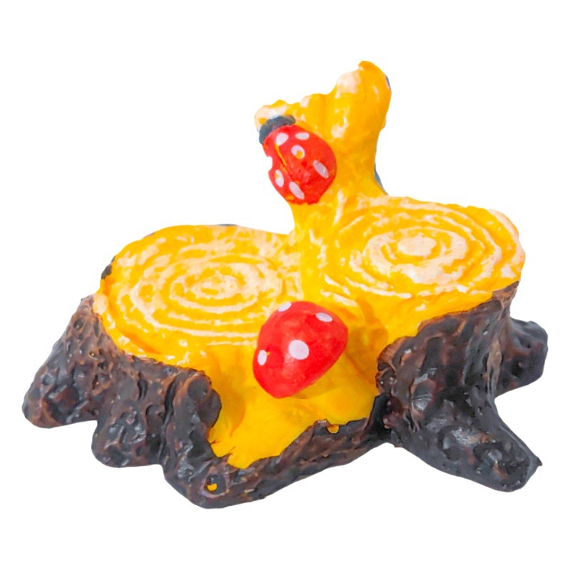 Pecera paisaje decoración musgo micro paisaje joyería seta árbol pila suculenta DIY Asamblea pequeños adornos