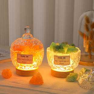Non-fire Aromatherapy Bedroom Enlargement Stone Essential Oil Enlargement Nightlight Indoor Lasting Room Ornaments Home Gift