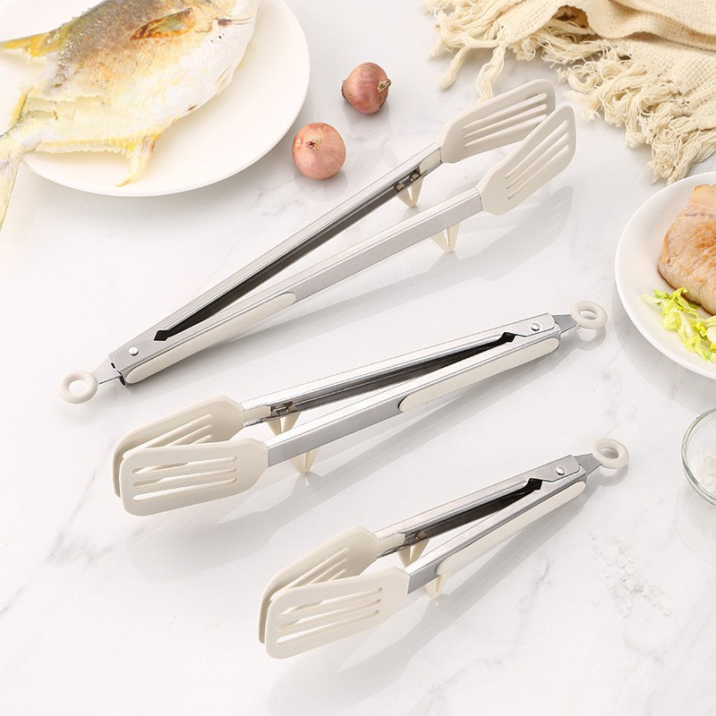 BBQ barbecue clip silicone fried fish food clip steak clip food clip 9 inch 12 inch baked bread clip gadget