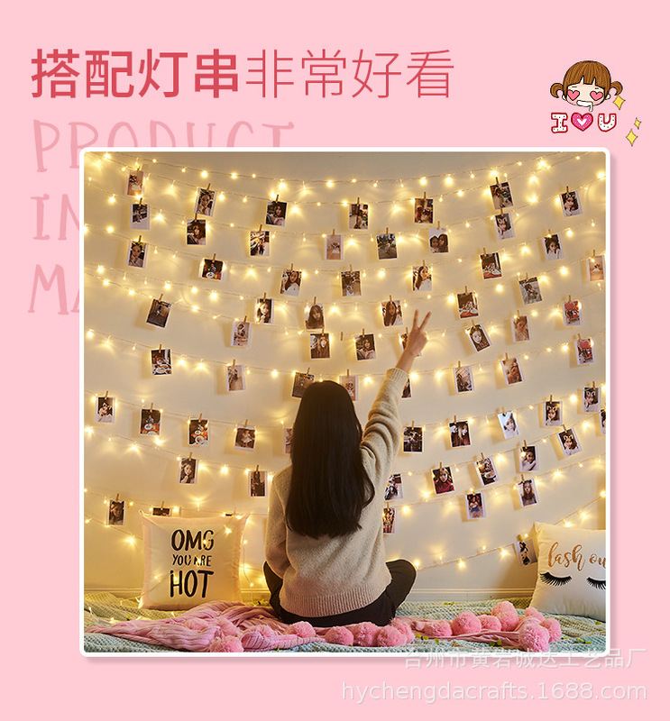 アニメ魔女クリップ花屋カードクリップ幼稚園ヘアクリップ花芸装飾吊り写真小木クリップ|undefined