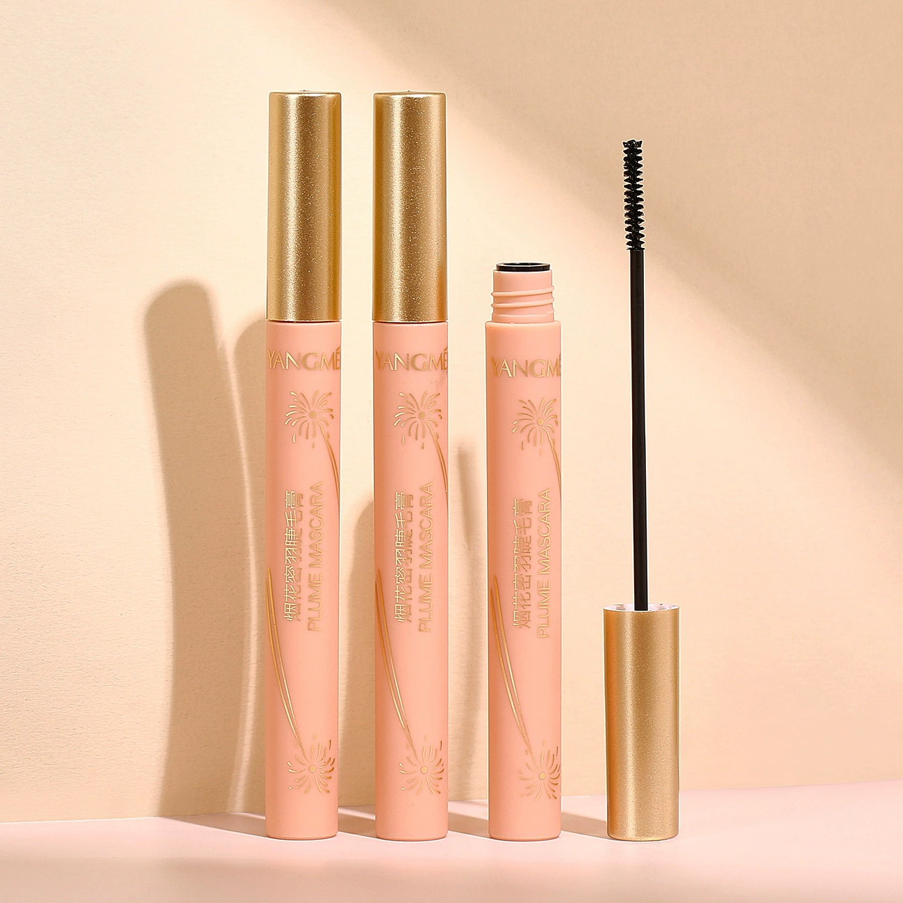 Waterproof mascara, lengthening makeup primer, no smudge, for beginners