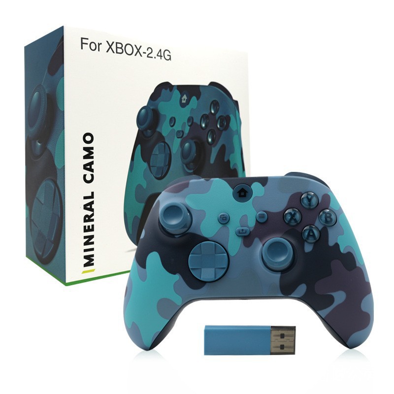 Articolo di tendenza transfrontaliero compatibile con controller wireless XSS neutro 2.4G per Xbox Series X/S e PC._voghion.com