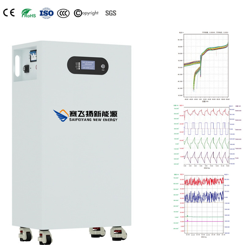定 制51.2v光伏储能逆变一体机家庭储能电池磷酸铁锂电池组
