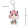 Anime surrounding new spies have ever had a multi -character Yayli keychain spy family pendant