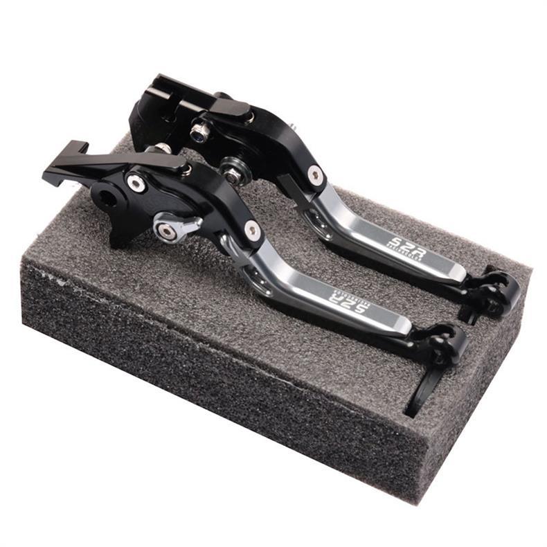 Motorcycle Modified apilia SR GT200 brake horn handlebar trolley handle handle drop-resistant two finger accessories