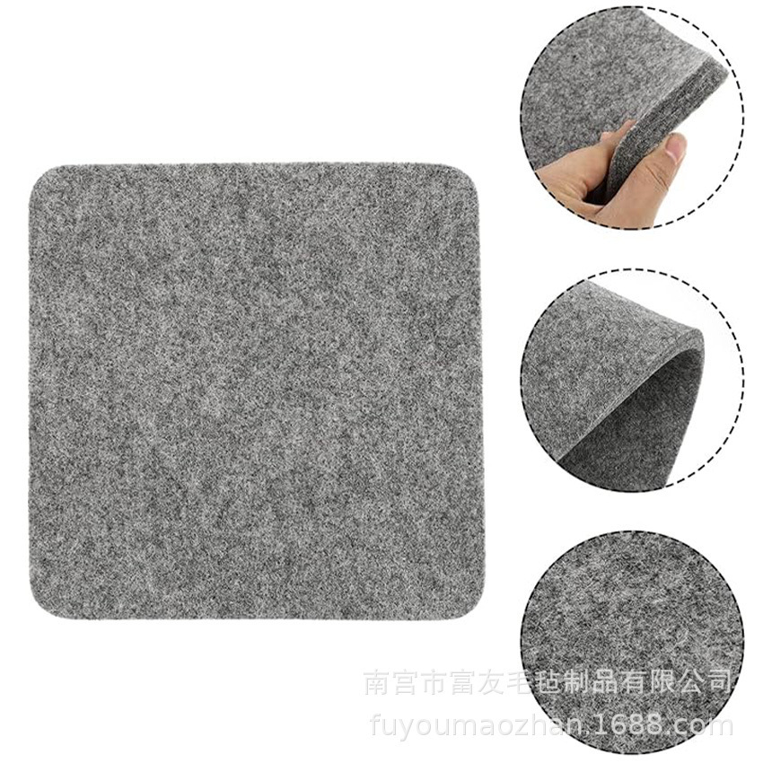 定制工业羊毛毡烫衣板耐高温加厚烫衣垫熨烫毡多用途羊毛毡熨烫垫