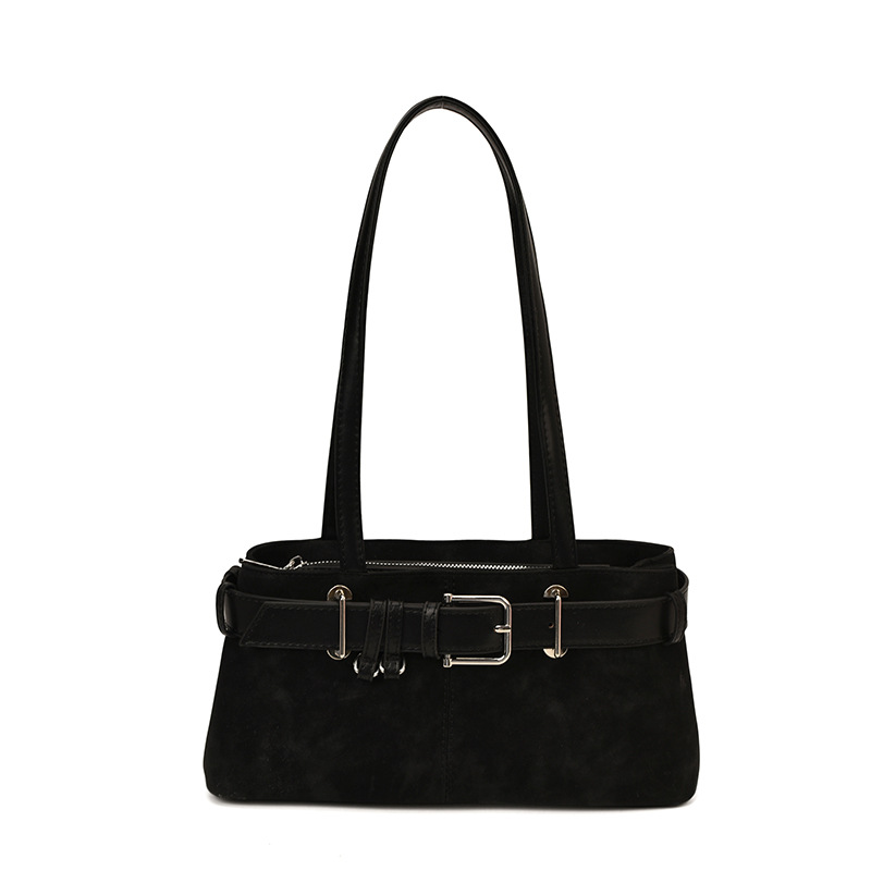 2025 Autumn/Winter New Retro Underarm Bag For Women High-End Fashion Shoulder Bag Commuter Baguette Handbag - Thumbnail 8