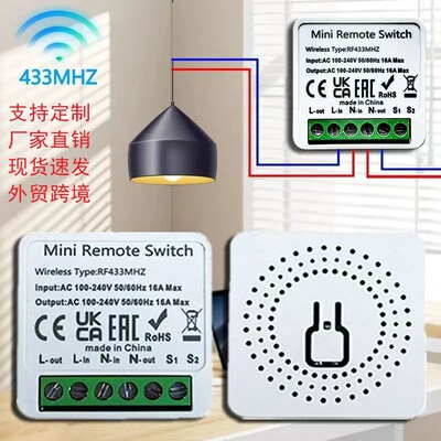 RF433 Умный переключатель, беспроводной пульт, DIY
