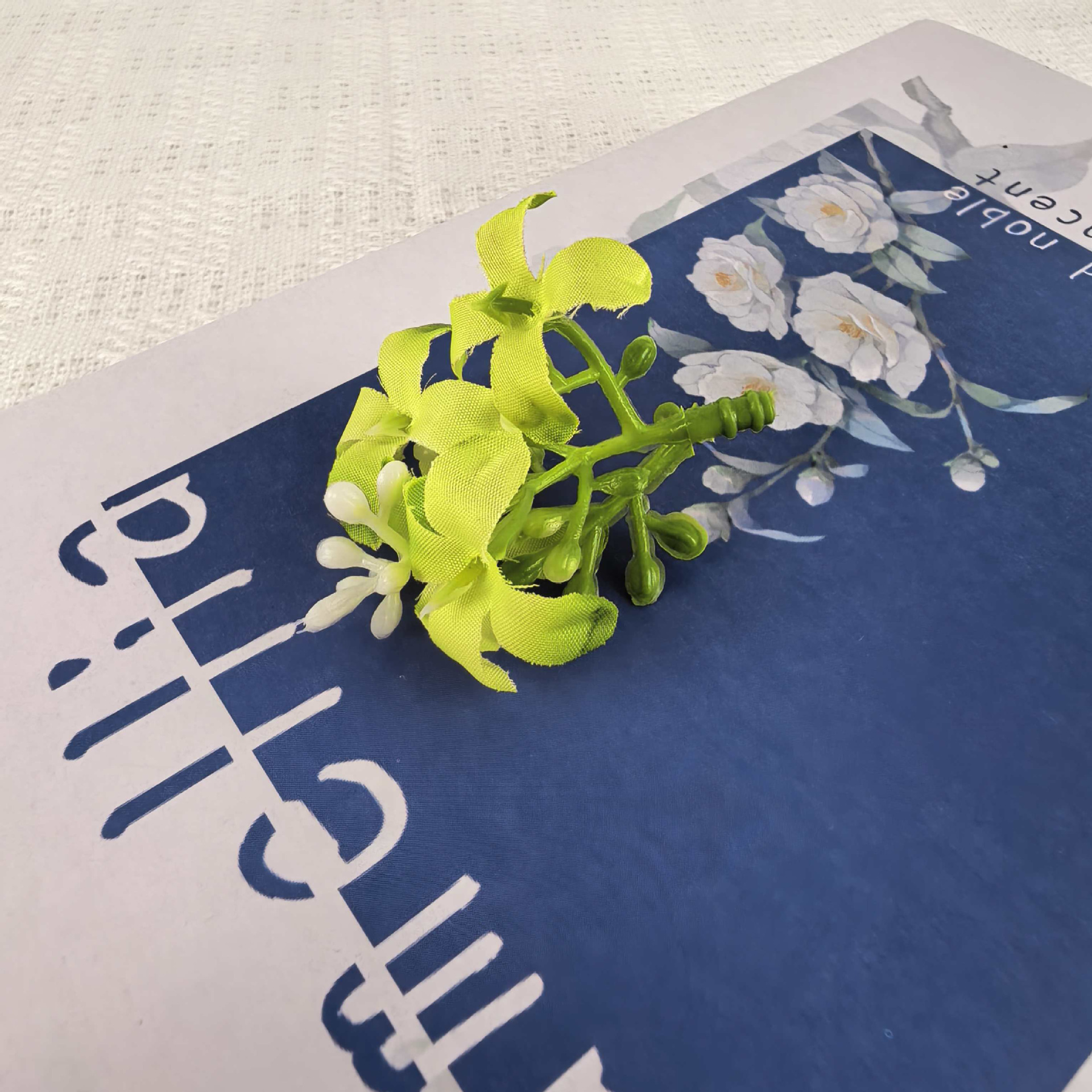 Osmanthus flor flor hortenida clavos flor cabeza de flor caja de regalo caja de flores diy material de cabeza de flor