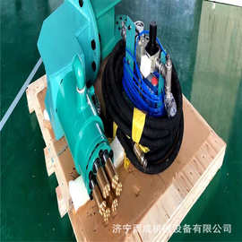 三头悬浮式隧道凿毛机 混凝土拉毛机 水利工程打毛机凿毛机 图片