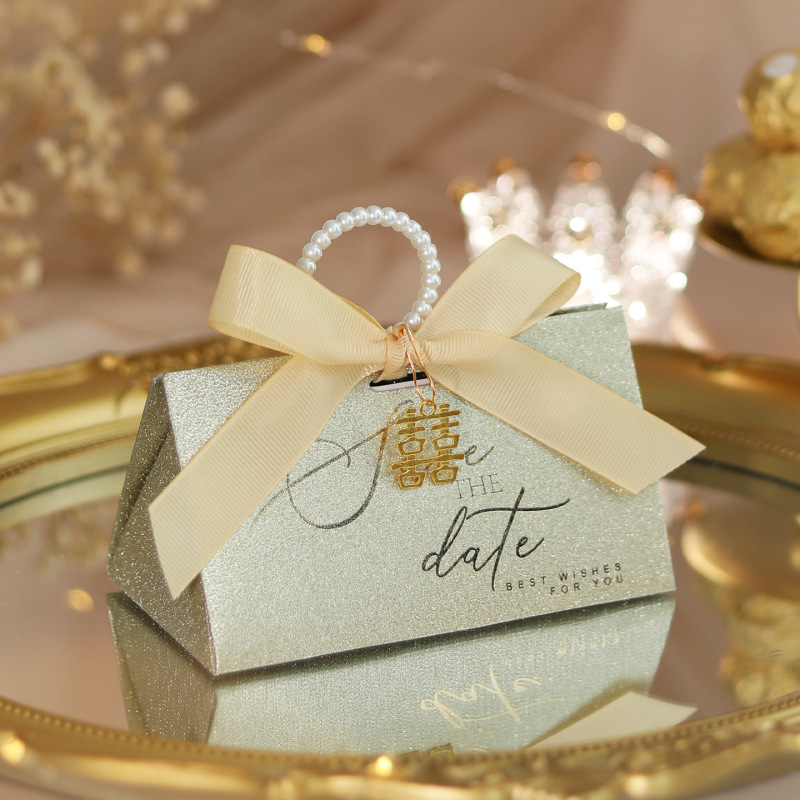 2025 新しいシュガーボックス結婚式のキャンディーボックスハイエンドの結婚式の婚約キャンディーボックスキャンディーバッグギフトボックス空箱|undefined