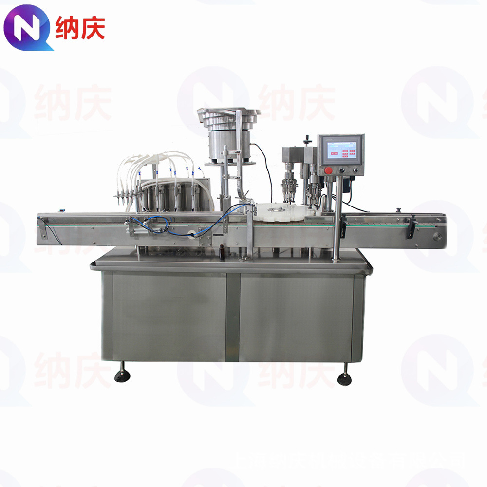 酸奶饮品酱料酱油全自动多头灌装机灌装生产线膏体 4头自动灌装机