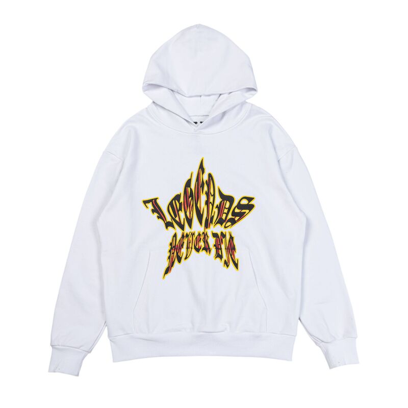 2023 Autumn and Winter New V@Lone Five-Pointed Star Large V Print Hooded Sweatshirt, Same Style for Men and Women, Wholesale Delivery