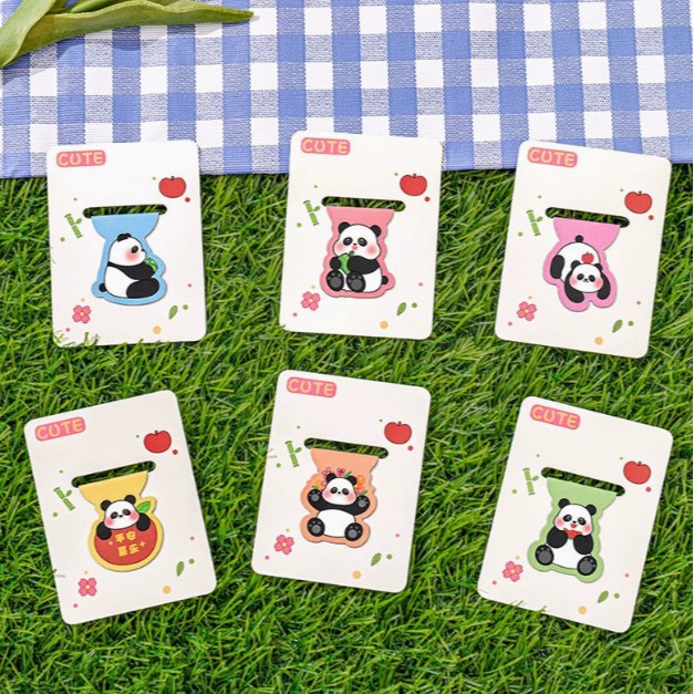 Caricatura adorable Panda Post-it - Notes Estudiantes Temporada escolar DIY Papelería Pequeños regalos de alto valor facial Paquete de regalo para niños
