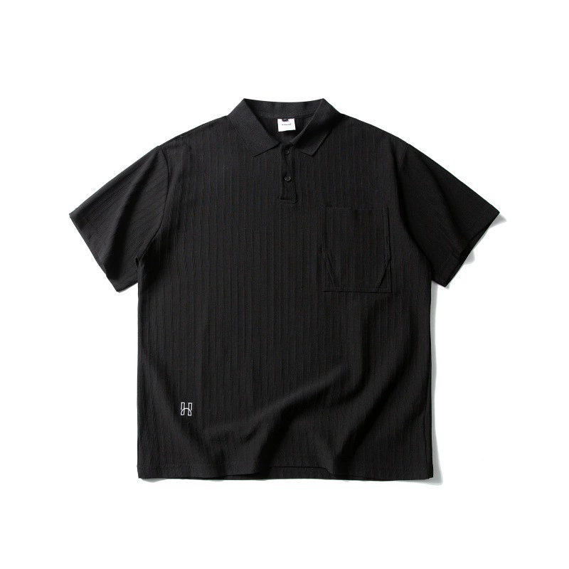 Summer design base polo, American style, with short sleeve